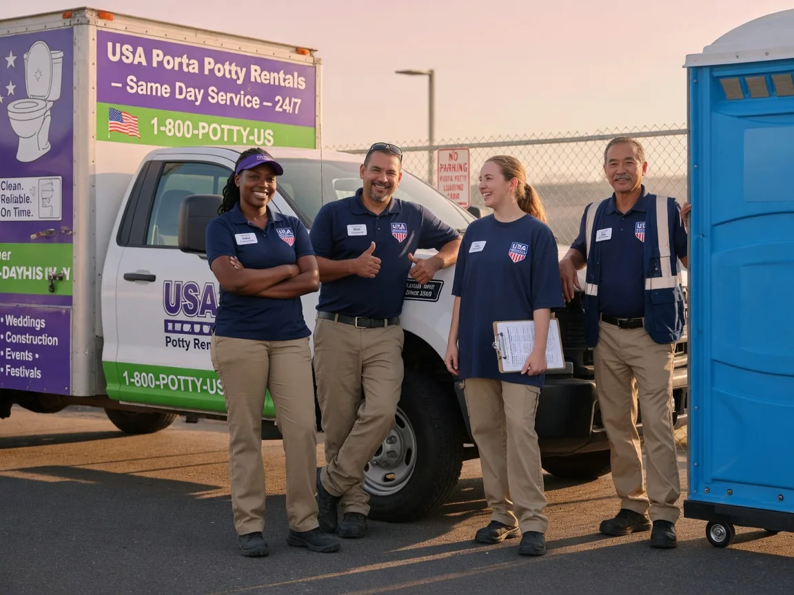 Porta Potty Rental company in Homeland, CA